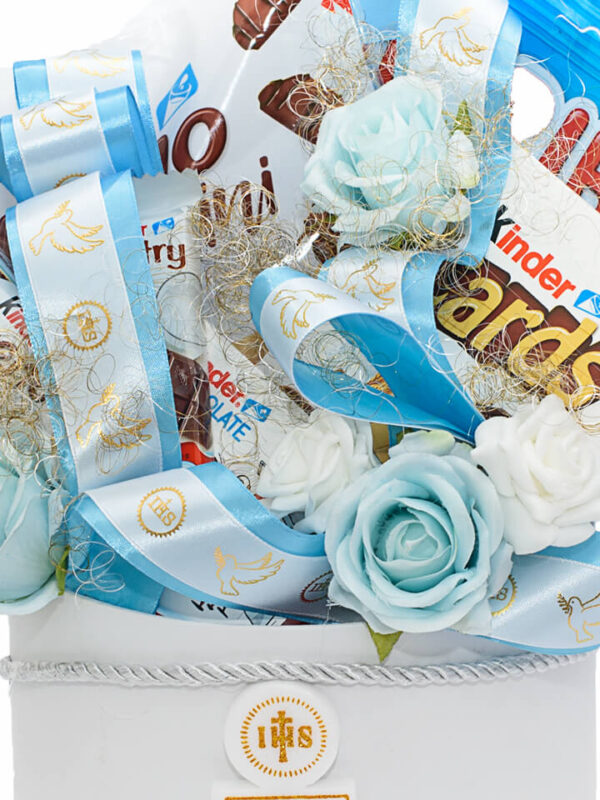 Pudełko "Słodki prezent Komunijny dla chłopca"2